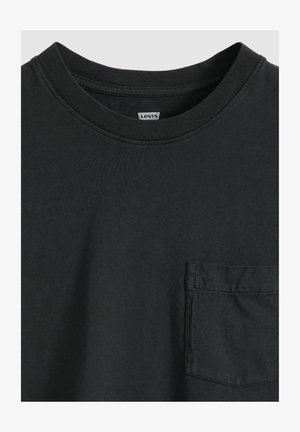 Levi's®, RELAXED POCKET TEE - T-shirt basique - garment dye fa - blacks