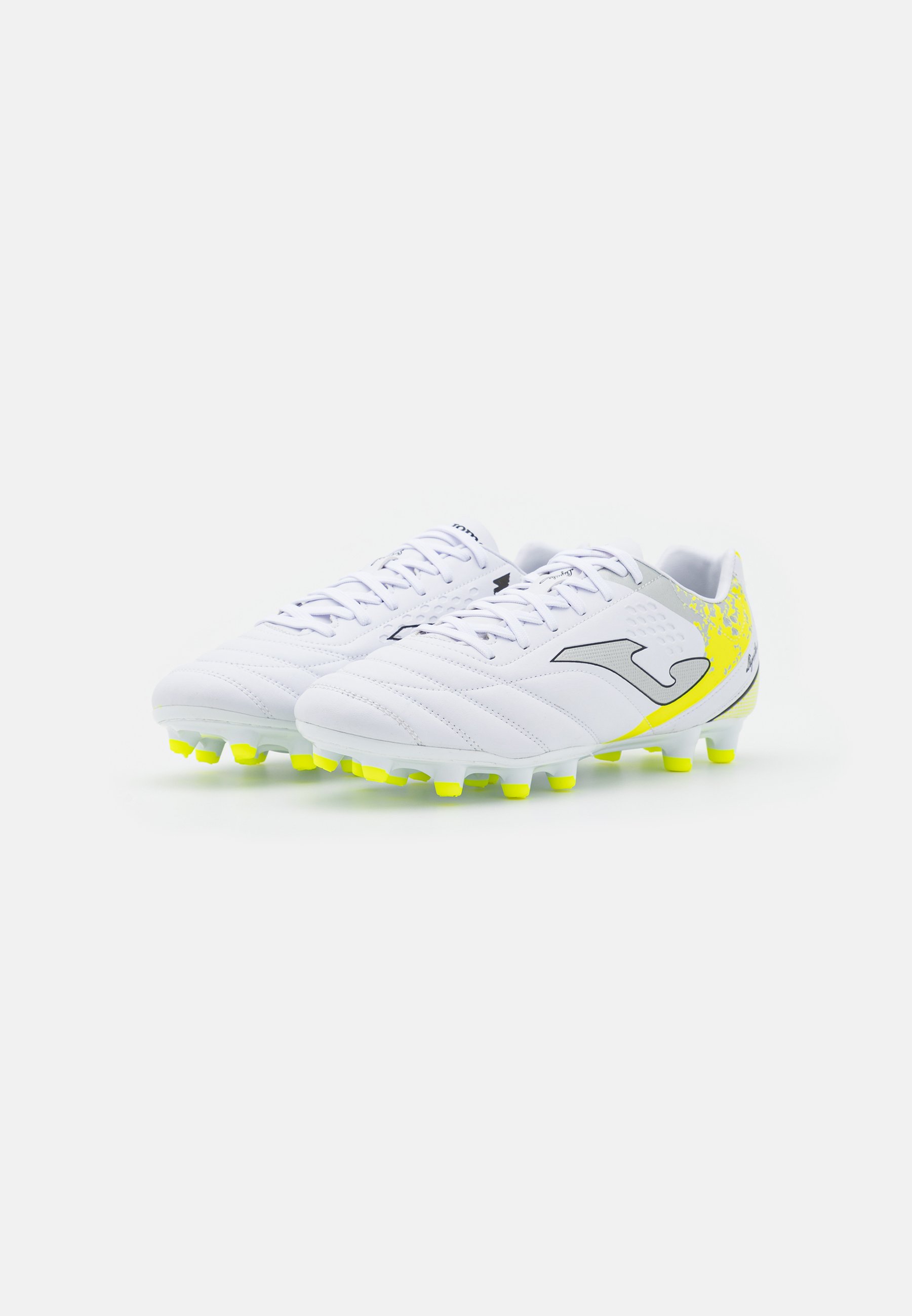 Joma AGUILA - Botas de fútbol con tacos - white/yellow/blanco - Zalando.es