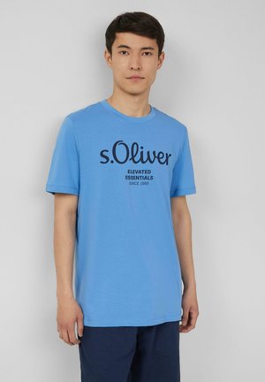 MIT LOGO - T-shirt print - blau