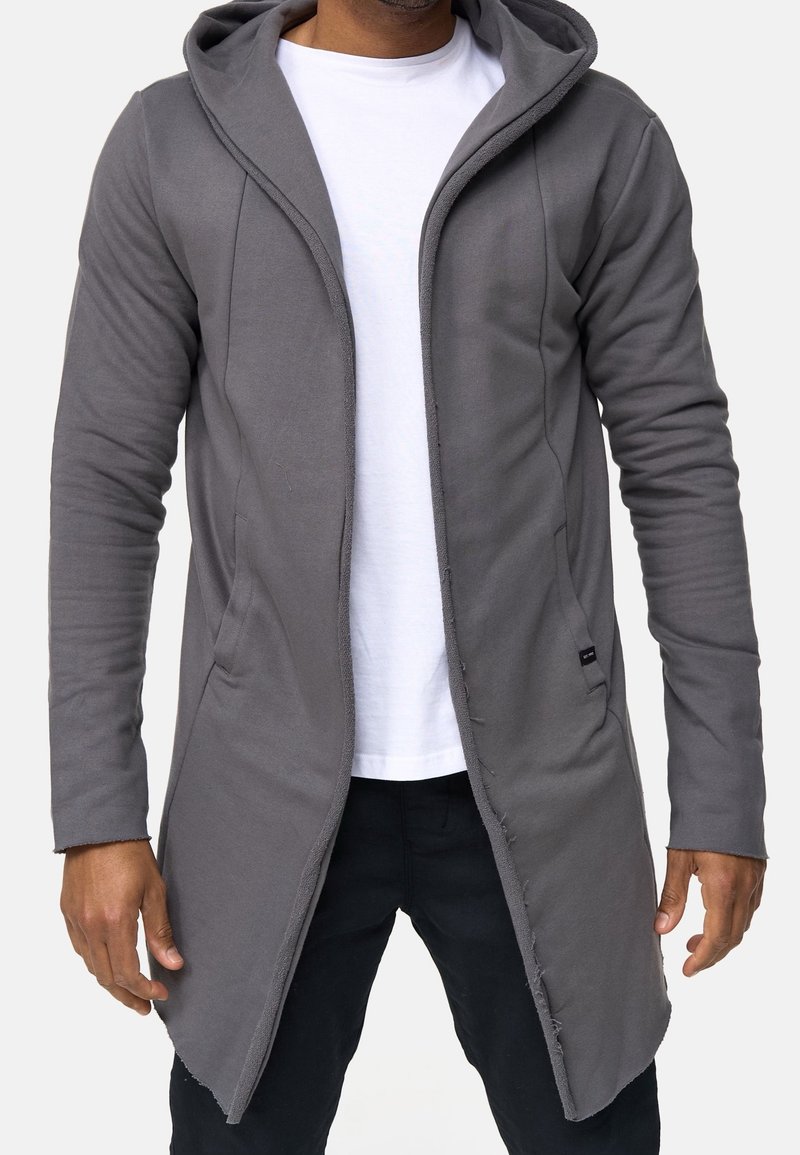 INDICODE JEANS Sweatjacke - dark grey
