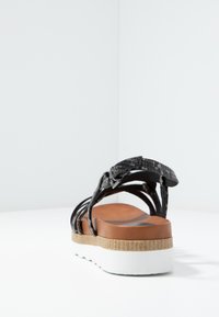 Marco Tozzi Platform sandals - dark grey