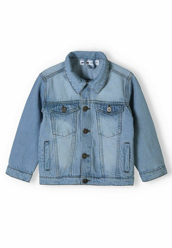COLLAR LONG SLEEVE - Jeansjacke