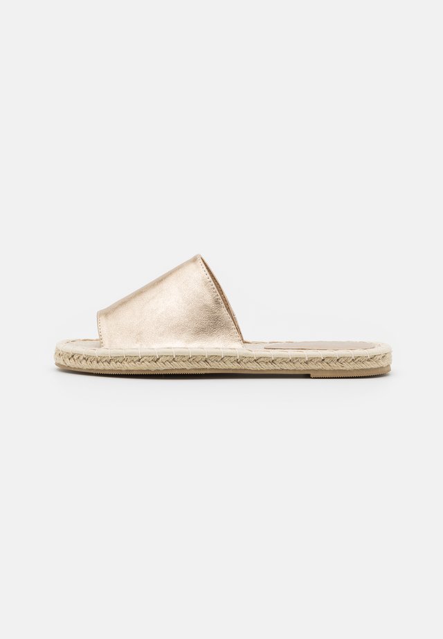 Mules - gold