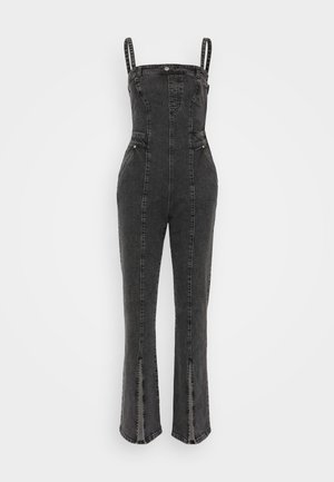 Karl Lagerfeld Jeans, Salopetă - washed grey