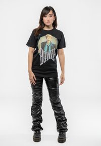 Paradiso Clothing DAVID BOWIE VINTAGE 1983 DIAMANTE - Print T-shirt - black