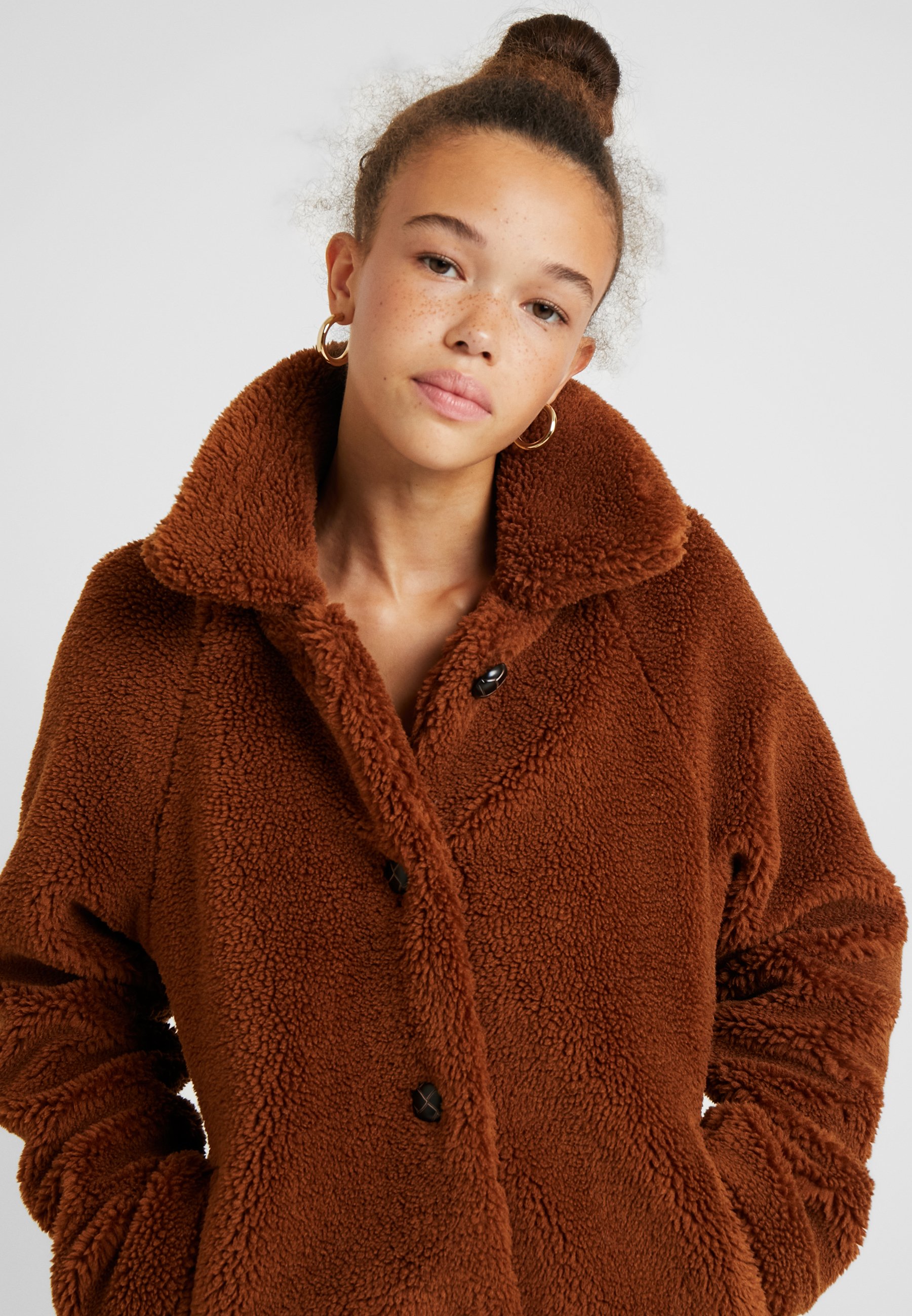 Only Petite Onlemily Jacket Winter Jacket Caramel Café, Women's, Size: XXS, Brown