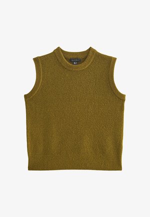 New Look, MIDWEIGHT MEET THE JEAN TABARD VEST - Top - olive