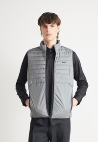 BOSS THOR - Brezrokavnik - dark beige