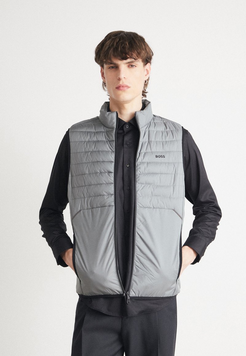 BOSS THOR - Brezrokavnik - dark beige