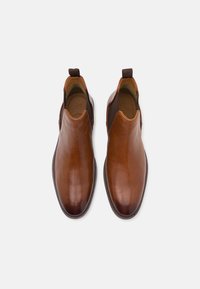 Zign LEATHER - Botines - cognac