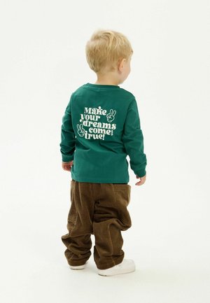 The New Siblings PIERSON  TEE - Pitkähihainen paita - alpine green