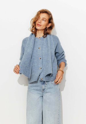 Promod Gilet - gris bleu