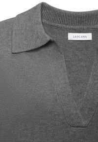 LASCANA Polosärk - dunkelgrau