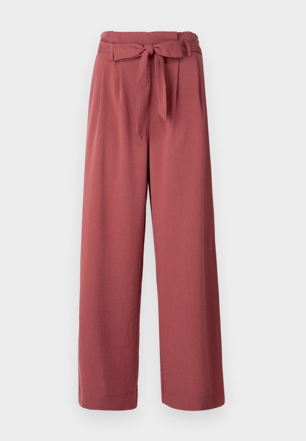 ONLMARSA SOLID PAPERBAG PANT - Trousers - apple butter3