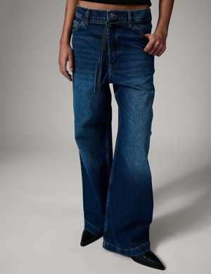 DAY Birger et Mikkelsen ELIJAH - Wide leg - medium blue