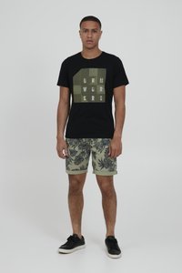 Blend BHWOVEN REGULAR FIT - Šortai - oil green