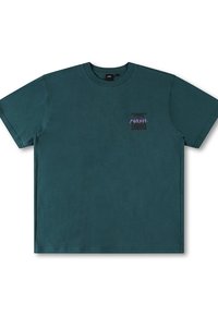 DROID CRUX UNISEX - Print T-shirt - petrol