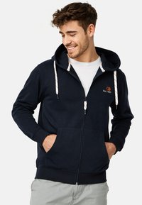 INDICODE JEANS - INHOWARD - Sweatjacke - navy Thumbnail-Bild 1