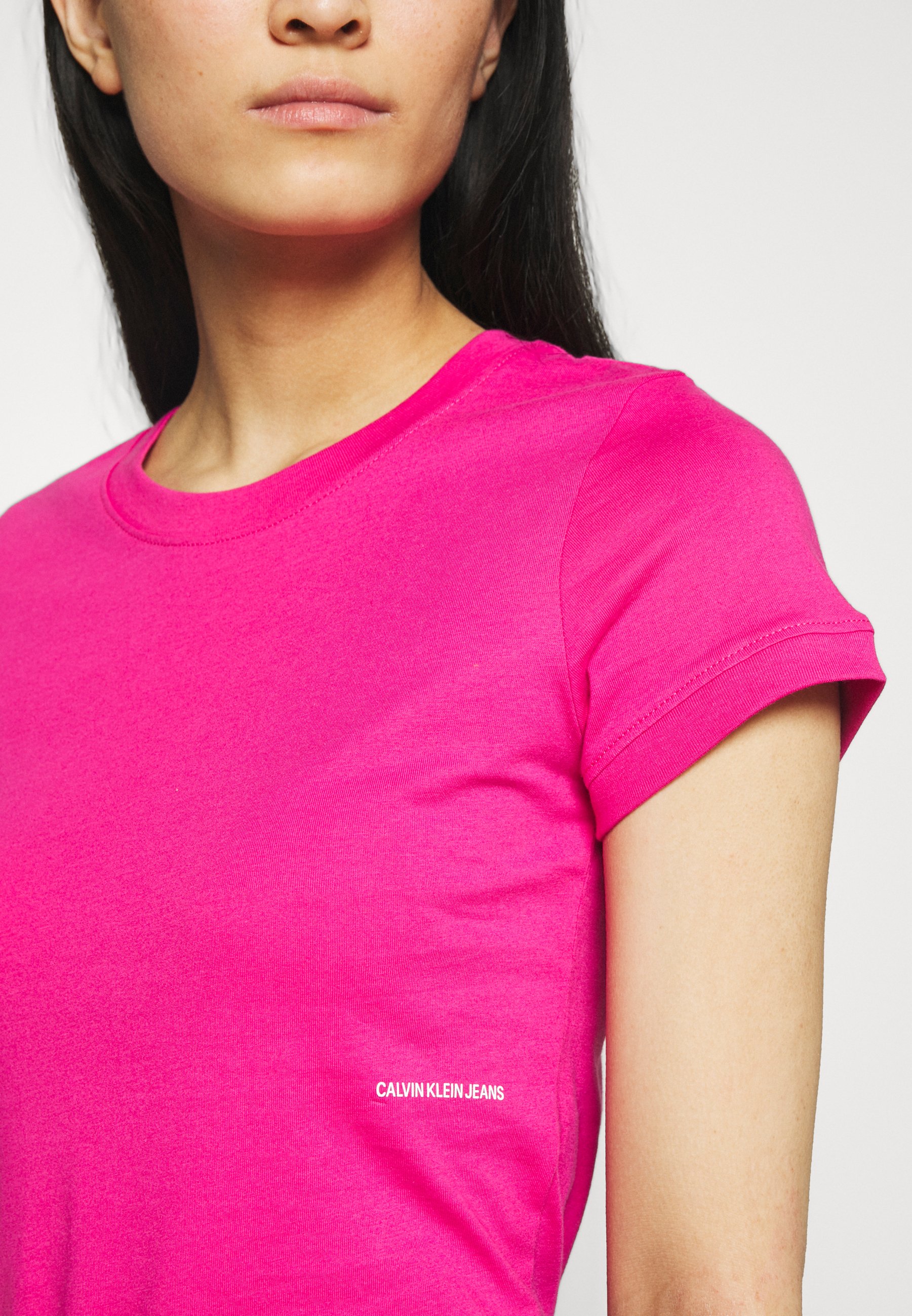pink calvin klein shirt