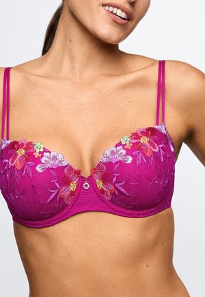 Marie Jo, MARIE JO ODILLY PADDED BALCONY BRA$ - Balconette bra - wild rose