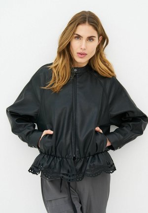 NÜ Denmark, EMBERLY - Kunstlederjacke - black
