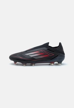 F50 ELITE LACELESS FIRM GROUND - Moulded stud football boots - core black/iron metallic/lucid red