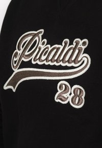 Picaldi Herren Sweatshirt Mit Stick-Logo – Lockerer Rundhals-Pulli Für Lässigen Streetwear-Style