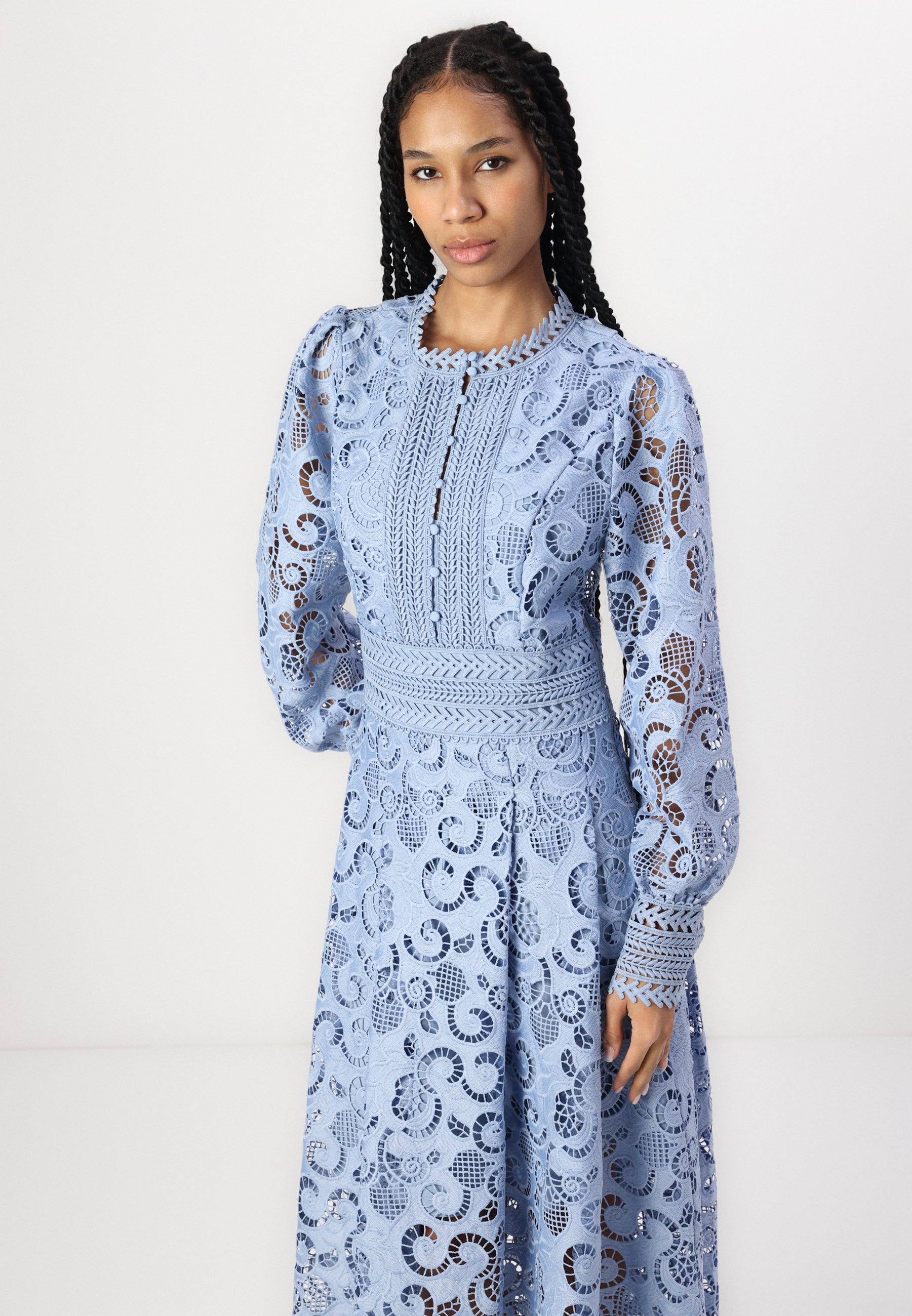 Copenhagen Muse LANLY DRESS - Shirt dress - forever blue/light