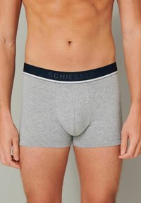 Schiesser Trunks - schwarz   navy   grau melange