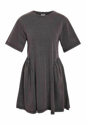 Noisy May NMFILIPA SHORT DRESS - Vestito di maglina - black