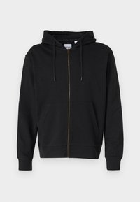JJECHARGE ZIP HOOD - Sudadera con cremallera - black