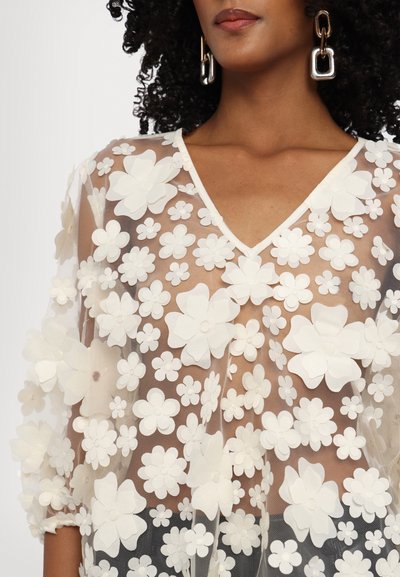 Ida Sjöstedt MYLA BRIDAL EXCLUSIVE - Pluus - cream white