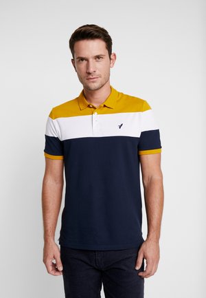 Polo - dark blue/mustard