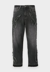 MULTI POCKET UNISEX - Relaxed fit jeans - black