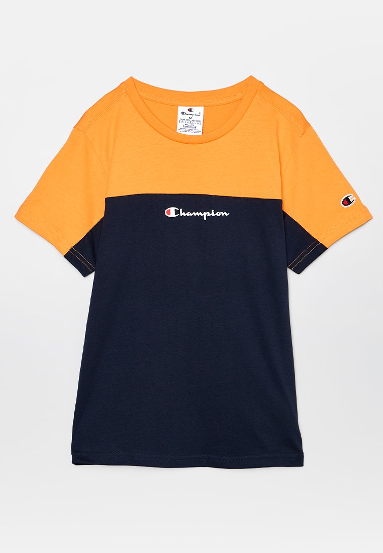 Champion T-shirt print donkerblauw Champion T-shirt print donkerblauw