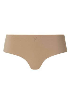 Mutande hipster nere realizzate in materiale morbido e elastico. Presentano un design a vita bassa e un discreto dettaglio del logo sul davanti.