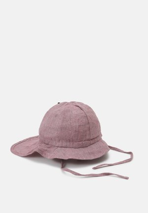 ELASTICATED BASIC HAT WITH NECK PROTECTOR UNISEX - Chapeau - grape