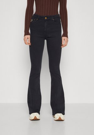 RAVAL MEGALIA SHOT - Flared Jeans - navy