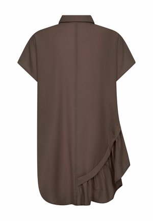 NÜ Denmark, DAMI TUNIC - Overhemdblouse - brown