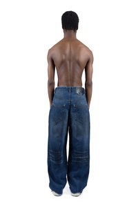 FAVELA HEAVY BAGGY - Baggy jeans - blue dirt washed