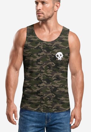 Neverless, Top - woodland-camo