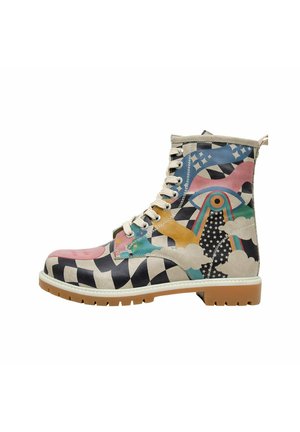 Dogo Platform ankle boots - natur