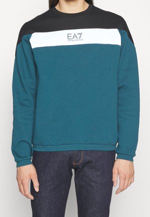 Sweatshirt - turquoise