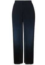 Ulla Popken Pantaloni Capri Donna - Slim Fit Con Vita Elasticizzata E Spacchi Laterali - Morbido Cotone Elasticizzato, Colore Nero - 2