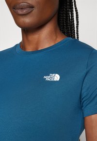 The North Face W SS SD SLIM TEE - T-shirt basic - midnight petrol
