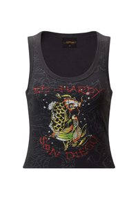 Ed Hardy SAN-DIEGO-KOI  - Top - charcoal