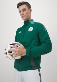 adidas Performance ALGERIA FAF PRESENTATION JACKET GRAPHIC - Article de supporter d'équipe nationale - team dark green
