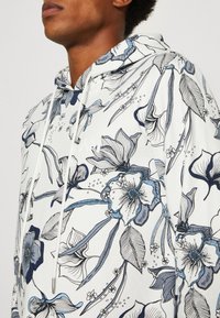 Antony Morato HOODIE REGULAR FIT WITH EMBROIDERED LOGO - Mikina - cream