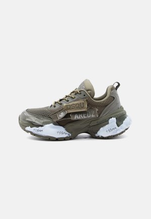 Dsquared2 Baskets basses - militare