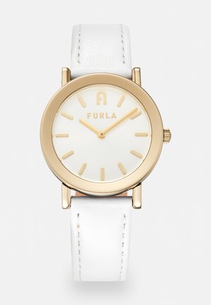 FURLA MINIMAL SHAPE - Montre - white/gold-coloured